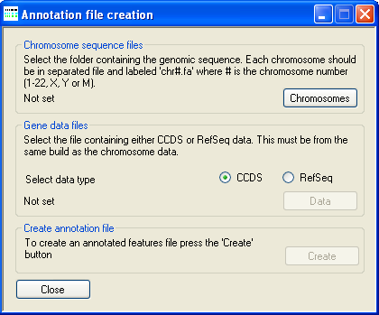 AgileGAFCreator's user interface 