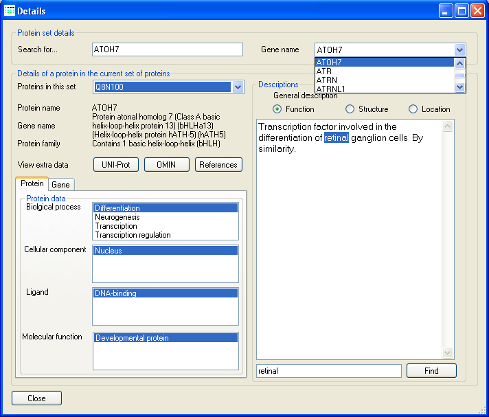 AgileGeneFilter Screenshot 7