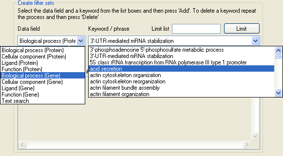 AgileGeneFilter Screenshot 9