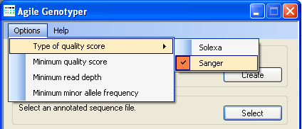 AgileGenotyper Screenshot 3